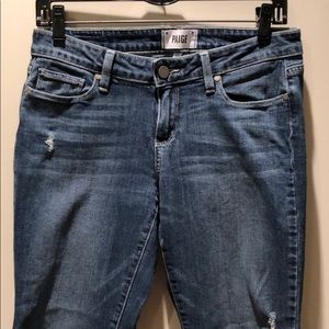 PAIGE crop jeans